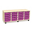 4Store 20 Tray Single Storage Unit