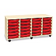 4Store 24 Tray Single Storage Unit