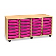 4Store 24 Tray Single Storage Unit