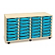 4Store 28 Tray Single Storage Unit