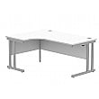 Karbon K3 Ergonomic Deluxe Cantilever Corner Office Desk