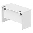 Karbon K2 Compact Rectangular Panel End Office Desks