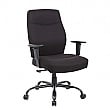 Bariatric Operator Chair - Porter Black Fabric Chair