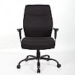 Bariatric Operator Chair - Porter Black Fabric Chair