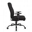 Bariatric Operator Chair - Porter Black Fabric Chair