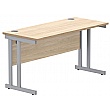 Karbon K3 Compact Rectangular Deluxe Cantilever Desk