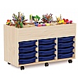 6 Compartment 12 Tray Kinderbox