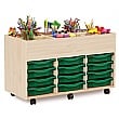 6 Compartment 12 Tray Kinderbox