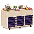 6 Compartment 12 Tray Kinderbox