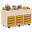 6 Compartment 12 Tray Kinderbox