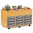 6 Compartment 12 Tray Kinderbox