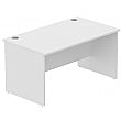 Karbon K2 Rectangular Panel End Desk