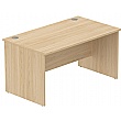 Karbon K2 Rectangular Panel End Desk