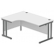 Karbon K3 Ergonomic Deluxe Cantilever Corner Office Desk