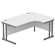 Karbon K3 Ergonomic Deluxe Cantilever Corner Office Desk