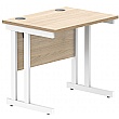 Karbon K3 Compact Rectangular Deluxe Cantilever Desk