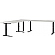 Germania Mailand Height Adjustable L Shaped Desk