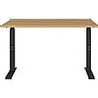 Germania Mailand Height Adjustable Rectangular Desk