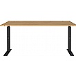 Germania Mailand Height Adjustable Rectangular Desk