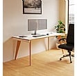 Bianco Rectangular Bench Desk