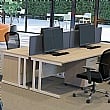 Karbon K3 Compact Rectangular Deluxe Cantilever Desk