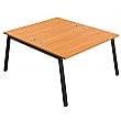 Commerce II A Frame Back to Back Bench Desks