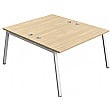 Commerce II A Frame Back to Back Bench Desks