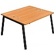 Commerce II A Frame Back to Back Compact Bench Desks