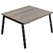 Commerce II A Frame Back to Back Compact Bench Desks