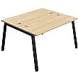 Commerce II A Frame Back to Back Compact Bench Desks