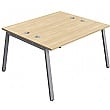 Commerce II A Frame Back to Back Compact Bench Desks