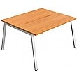 Commerce II A Frame Back to Back Compact Bench Desks