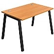 Commerce II A Frame Single Bench Desks