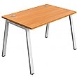 Commerce II A Frame Single Bench Desks