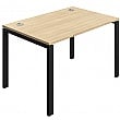 Commerce II Goal Post Single Bench Desks