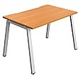 Commerce II A Frame Single Bench Desks