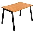 Commerce II A Frame Single Bench Desks