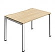 Commerce II Goal Post Single Bench Desks