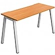 Commerce II A Frame Single Compact Bench Desks