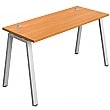 Commerce II A Frame Single Compact Bench Desks