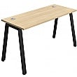 Commerce II A Frame Single Compact Bench Desks