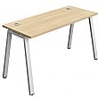 Commerce II A Frame Single Compact Bench Desks