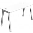 Commerce II A Frame Single Compact Bench Desks