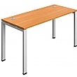 Commerce II Goal Post Single Compact Bench Desks