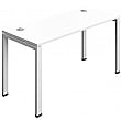 Commerce II Goal Post Single Compact Bench Desks