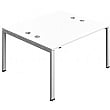 Commerce II Goal Post Back to Back Compact Bench Desks