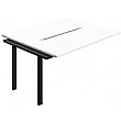 Commerce II Add On Back to Back Compact Bench Desks