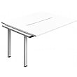 Commerce II Add On Back to Back Compact Bench Desks