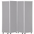 Concertina 4 Panel Mobile Display & Room Dividers