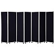 Concertina 7 Panel Mobile Display & Room Dividers